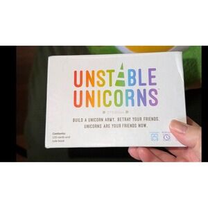Unstable Unicorns 2nd Edition Card Game Build A Unicorn Army Betray Your Friends